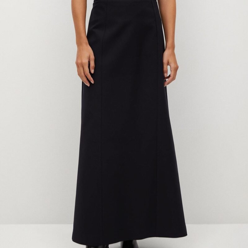 Mango Flared Long Skirt